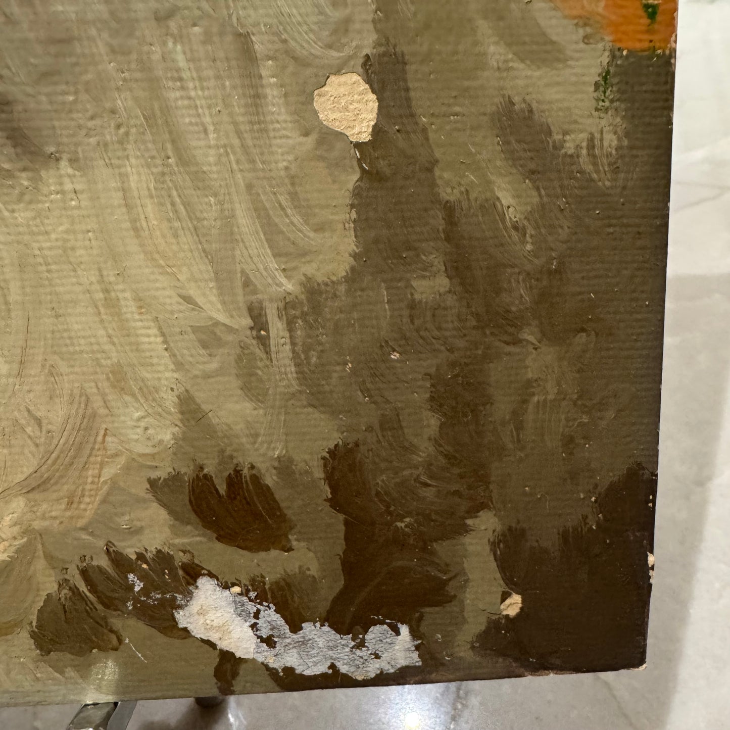 Vintage Painting Artwork of a  Kitten or Cat