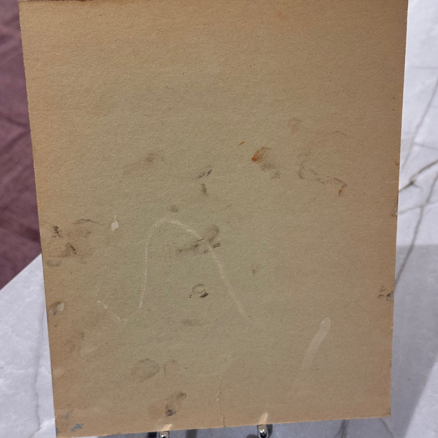 Vintage Painting Artwork of a  Kitten or Cat