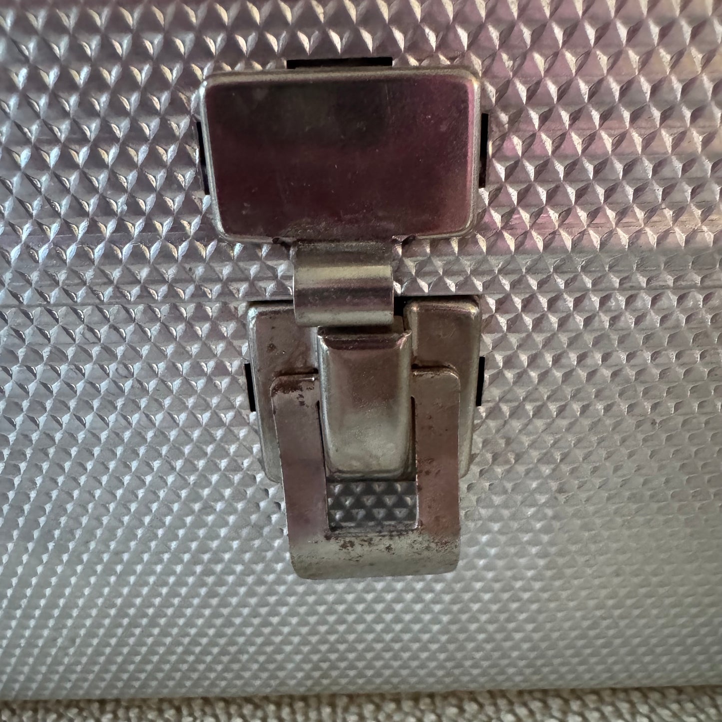 Vintage Aluminum Domed Lid -  Lunch Pail Lunch Box