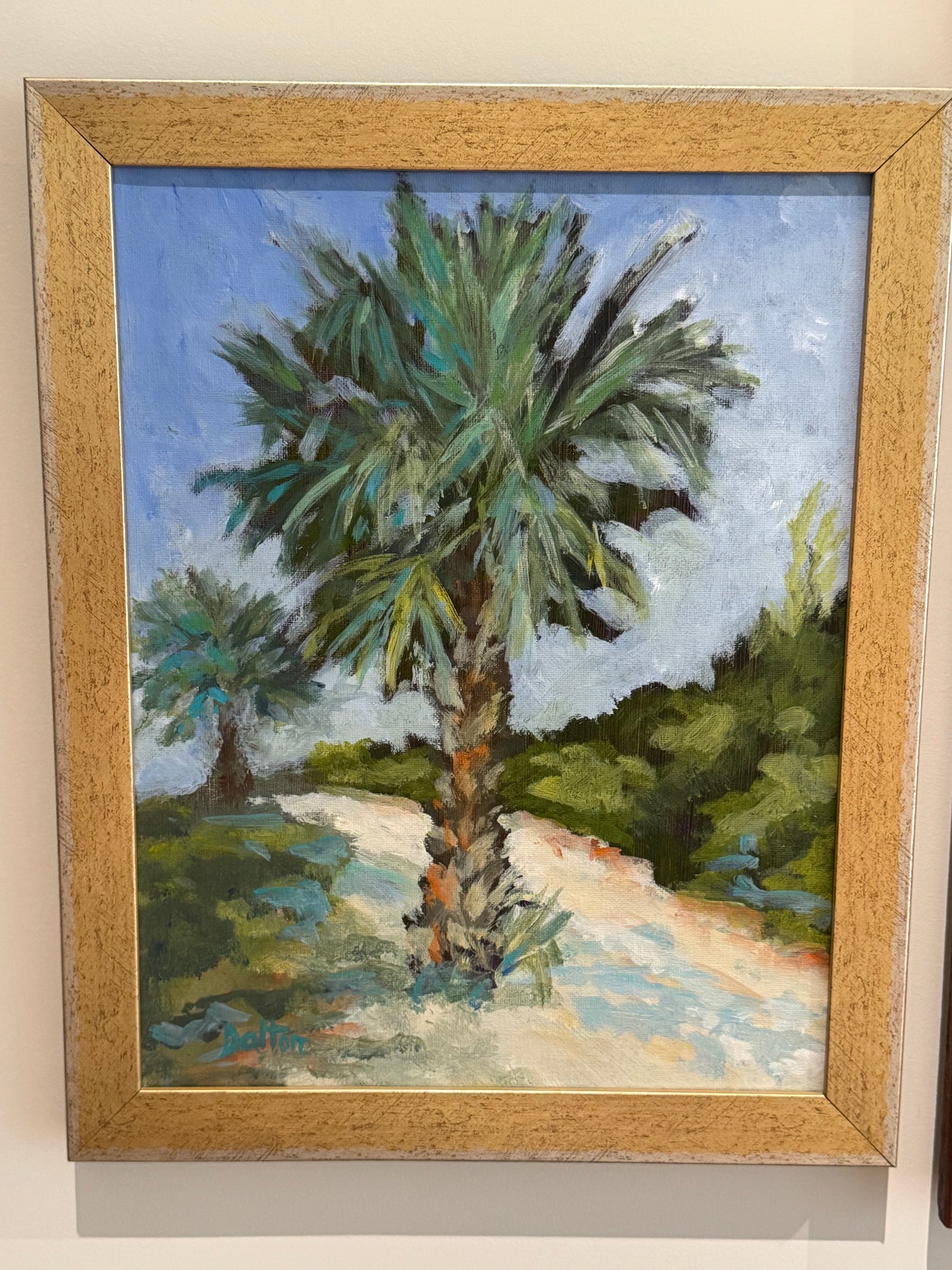 Stunning Palm Tree(s) Original Painting - signed