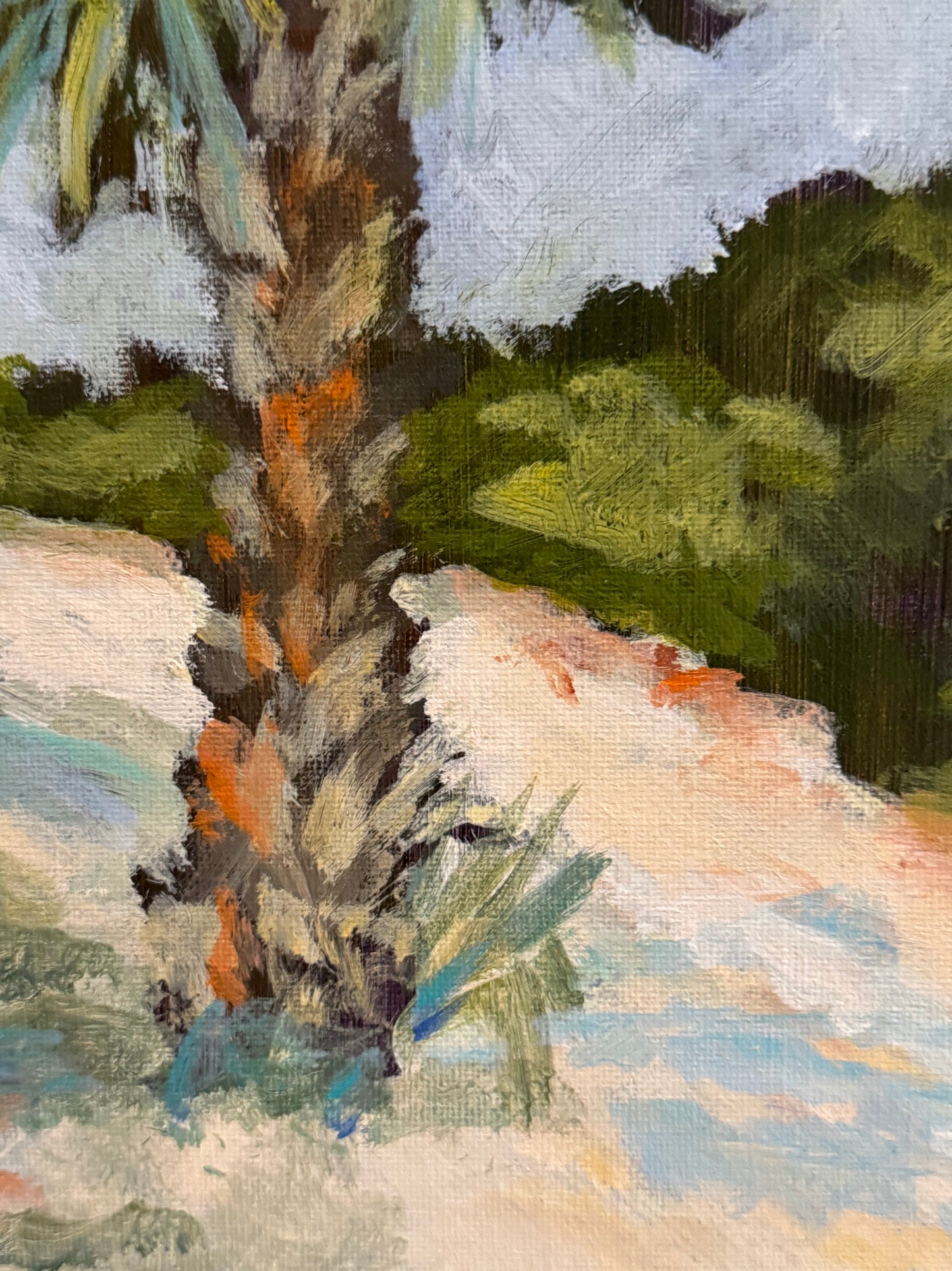 Stunning Palm Tree(s) Original Painting - signed