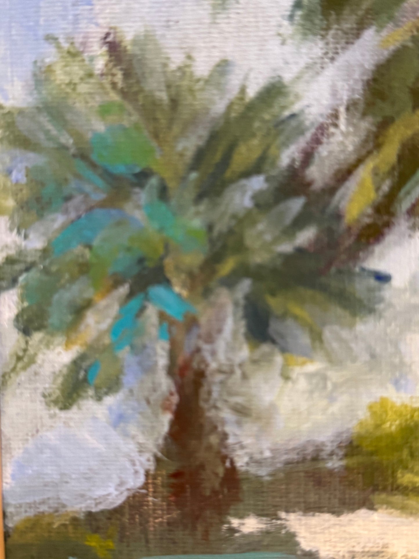 Stunning Palm Tree(s) Original Painting - signed