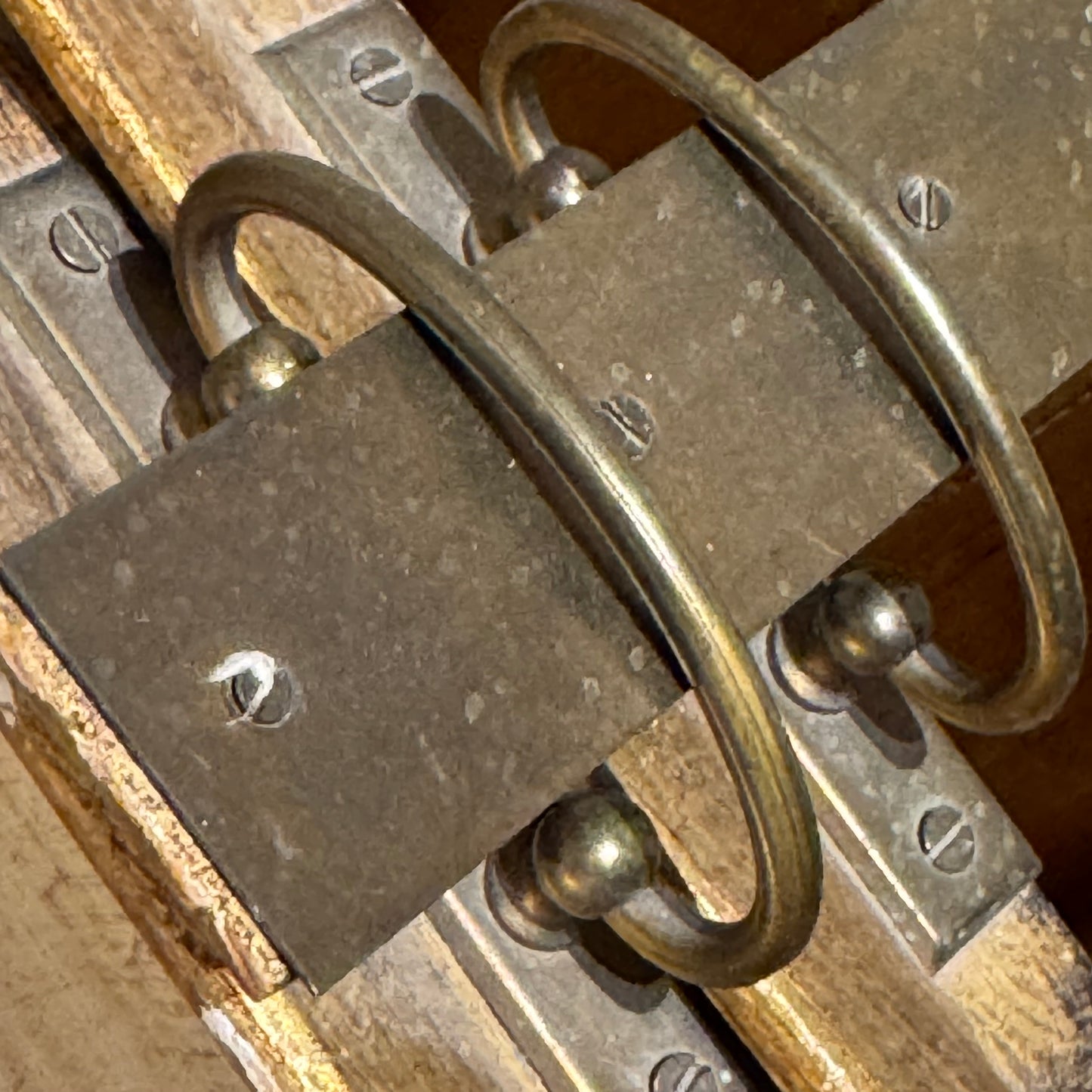 Vintage Painted Florentine Wood Side Tables / TV Trays