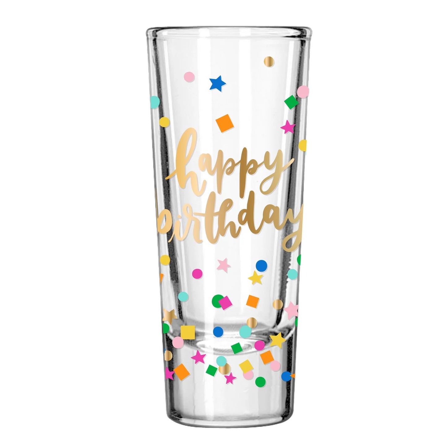 Shot Glass \ Happy Birthday