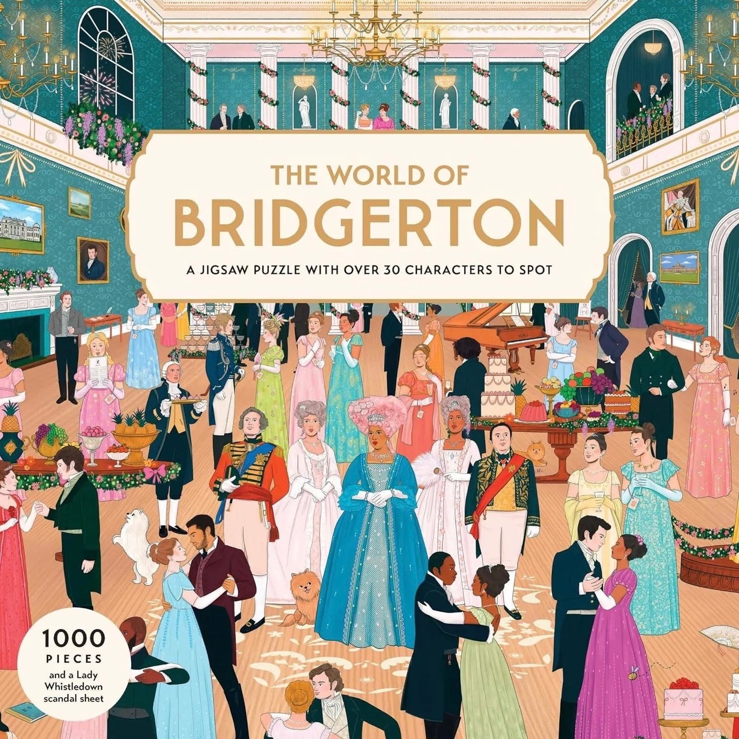 The World of BRIDGERTON 1000 piece Puzzle